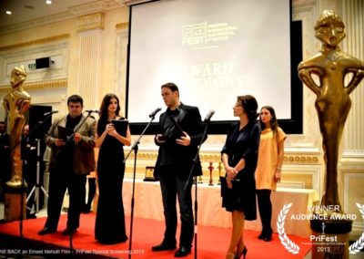 audience award Gone Back ernest meholli gone back prishtina international film festival prifest